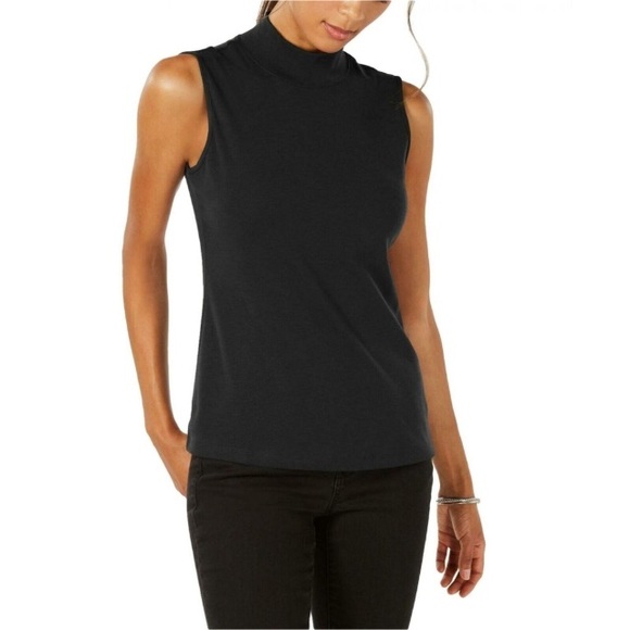 Karen Scott Sleeveless Mock Turtleneck NWT - Picture 2 of 8